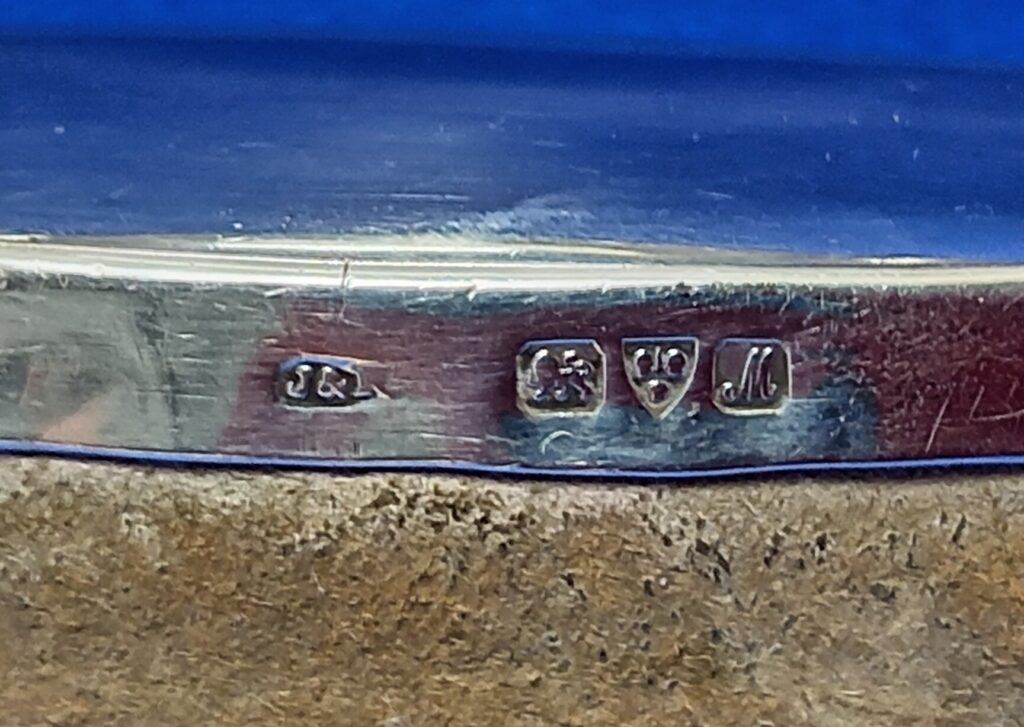 Antique Sterling Silver Handled Oval Nail Buffer - Image 8